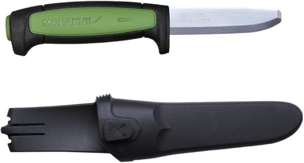 Morakniv Safe Pro Carbon Steel Fixed Blade Knife with Blunt Tip