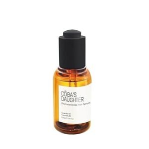 COBA'S DAUGHTER Heat Protectant & Frizz Control Oil | 7 Herbal Oils Infused | Hair Gloss Treatment