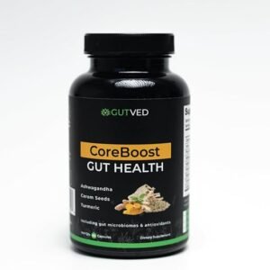 Gut Health Supplement Coreboost with Ashwagandha, Carom Seeds, Turmeric - Prebiotics