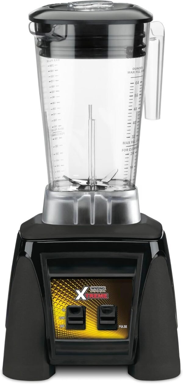 Waring Commercial MX1000XTX 3.5 HP Blender with Paddle Switches, Pulse Feature and a 64 oz.