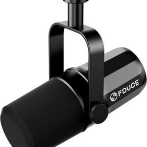 FDUCE SL40X XLR Dynamic Microphone for Vocal Recording, Podcasting, Gaming