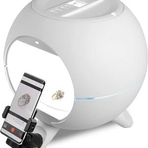 Foldio360 Smart Dome with Mount Kit (Smart Lightning Turntable with Built-in LED Light