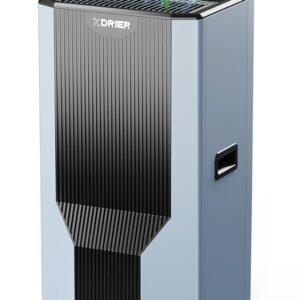 198 Pints Commercial Dehumidifier with Pump, Energy Star Dehumidifier with Drain Hose for 2,600 Sq.ft Industrial Large Space, Basements