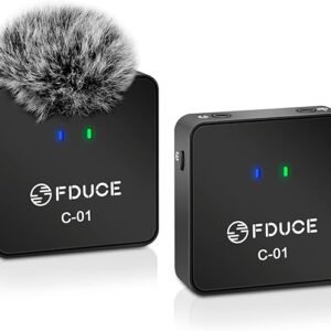 FDUCE UHF Wireless Lavalier Microphone System