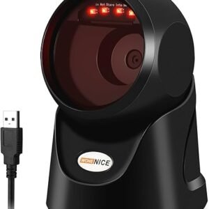 WoneNice Automatic Omnidirectional Desktop Barcode Scanner