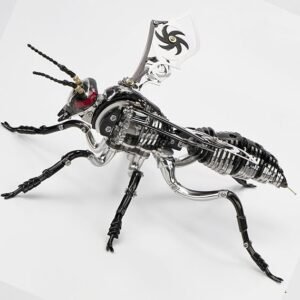 OreilleStar 3D Metal Puzzles for Adults, Mechanical Wasp Building Blocks,