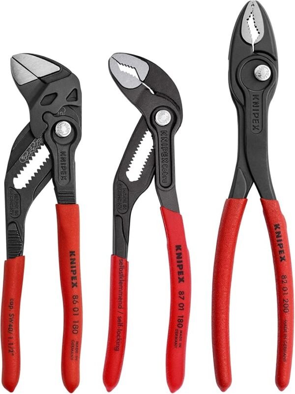 Knipex - 3 Pc Top Selling Pliers Set (9K0080156US)