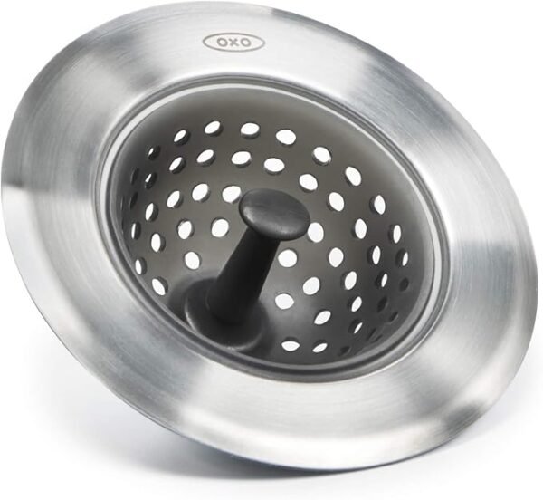 OXO Good Grips Silicone Sink Strainer, Grey