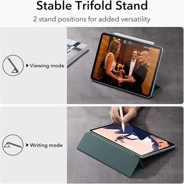 ESR for iPad Pro 12.9 Case, 12.9 Inch iPad Pro Case (2022/2021/2020, 6th/5th/4th Generation), Convenient Magnetic Attachment, 2-Way Stand - Image 2