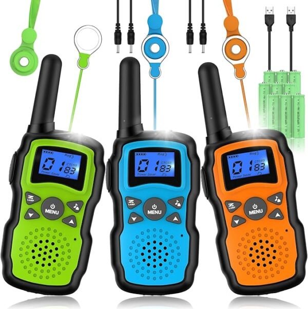 Wishouse Walkie Talkies Rechargeable for Kids Adults Long Range