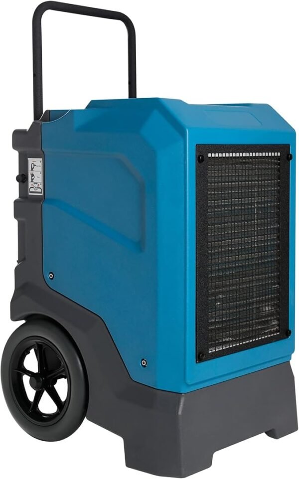 MOUNTO 310 Pints LGR Commercial Dehumidifier with Built-In Pump and Drain Hose – Portable