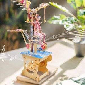 ilo iló 3D Puzzles for Adults, DIY Mechanical Wooden Puzzle Model Kit for Adults & Teens