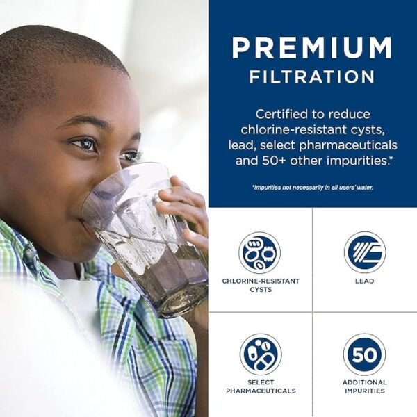 GE XWFE Refrigerator Water Filter, Genuine Replacement Filter - Image 2