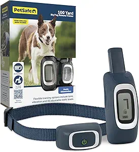 PetSafe Remote Trainer Dog Training Collar - 3 Training Modes: Tone, Vibration