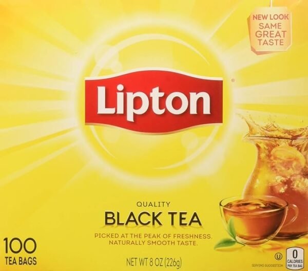 Lipton 100% Natural Tea (412870) 100 ct (Pack of 12)