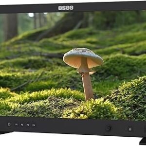 osee Mega 22S 22inch Ultra Bright HDR Field Production Monitor VMKit with Sunhood Battery Plate Cstand Adapter Custom Foam Mold