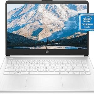 HP 14 Laptop, Intel Celeron N4020, 4 GB RAM, 64 GB Storage
