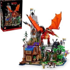 LEGO Ideas Dungeons & Dragons: Red Dragon’s Tale Building Set for Adults, Dungeons and Dragons Gift Idea