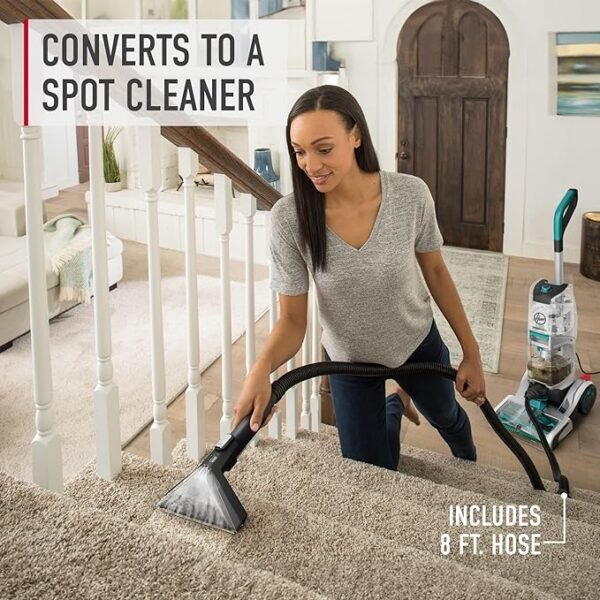 Hoover Smartwash Automatic Carpet Cleaner Machine, FH52000, Turquoise - Image 2