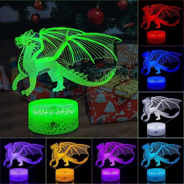 FlyonSea Dragon Gifts Dragon Light 16 Color Changing Dimmable Kids - Image 3