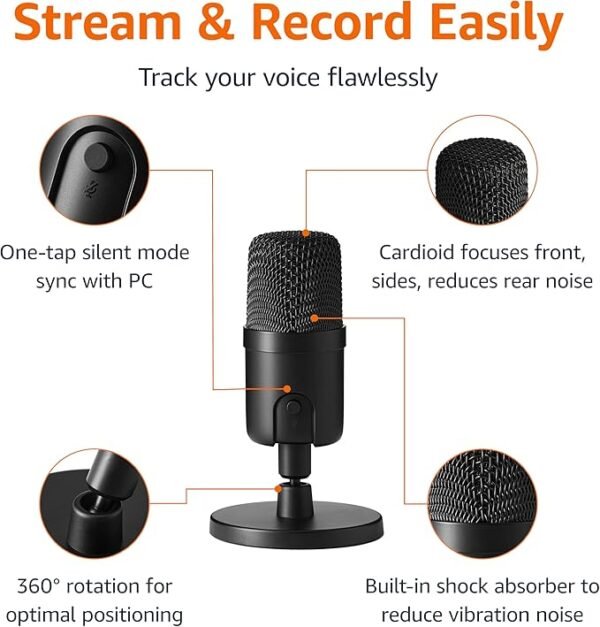 Audio-Technica AT2020 Cardioid Condenser Studio XLR Microphone