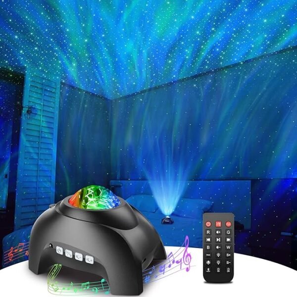Rossetta Star Projector, Galaxy Projector for Bedroom, LED Night Light