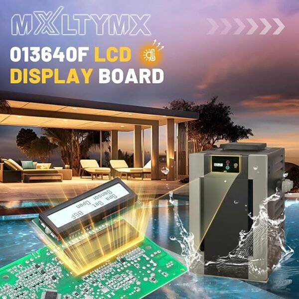 013640F LCD Display Pool Stat Kit Replacement for Raypak RP2100 Swimming Pool and Spa Heater - Image 3
