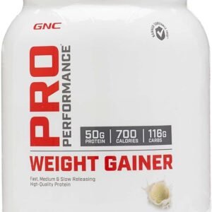 GNC Pro Performance Weight Gainer - Vanilla Ice Cream, 6 Servings, Protein to Increase Mass