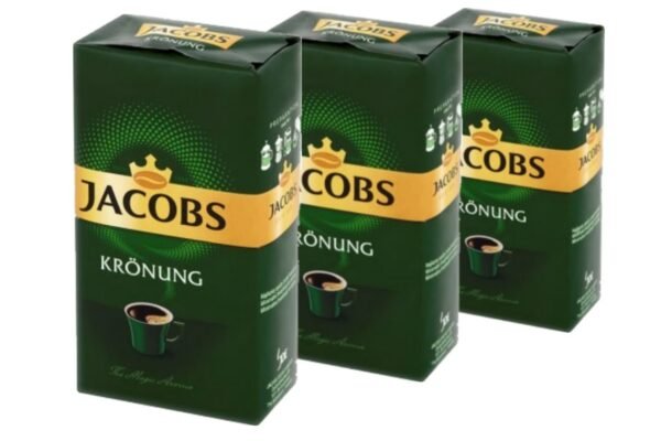Jacobs Kronung Ground Coffee 500 Gram / 17.6 Ounce (Pack of 3) - Image 2
