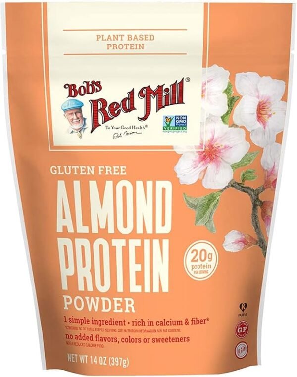 Bob's Red Mill Gluten Free Almond Protein Powder 14 oz (Pack of 1)