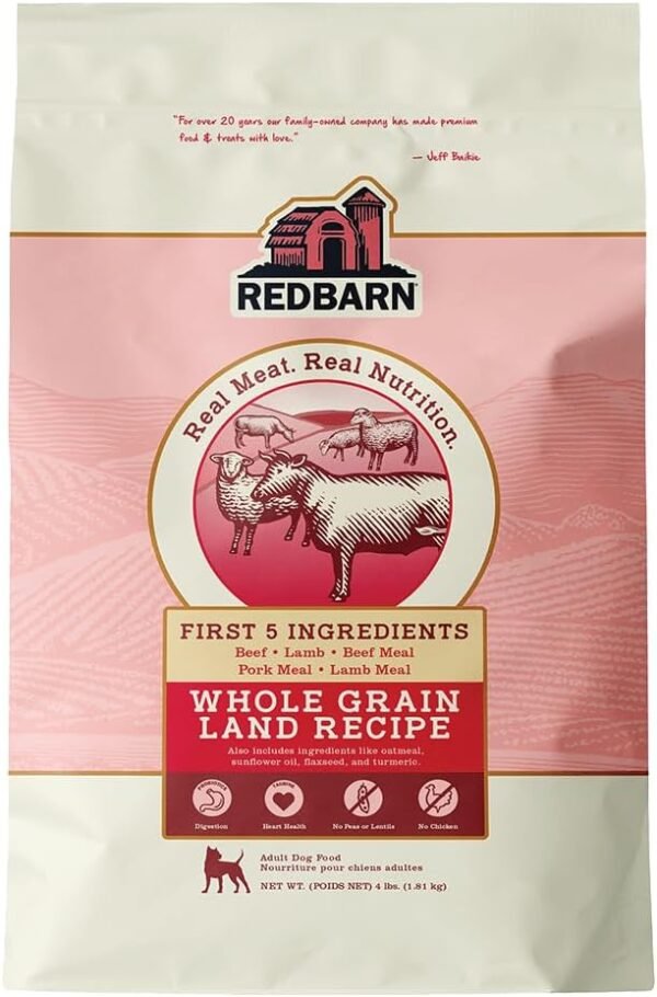 Whole Grain Land Recipe Dog Food 4lb