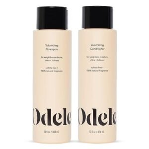 Volumizing Sulfate-Free Shampoo & Conditioner Gift Set, Add Moisture, Shine, & Fullness for Straight or Wavy Hair Types, 13 Fl Oz Each (2-Pack)