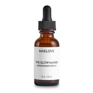 MAELOVE Vitamin C Serum, Glow Maker with Vitamins C, E, Ferulic