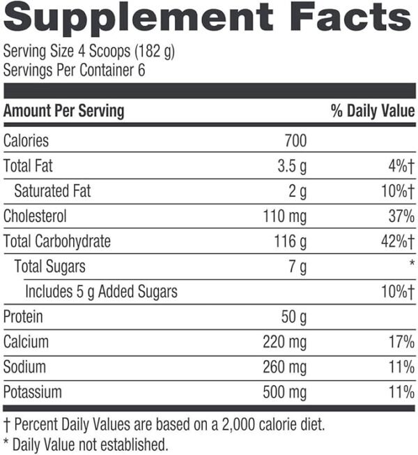GNC Pro Performance Weight Gainer - Vanilla Ice Cream, 6 Servings, Protein to Increase Mass - Image 3