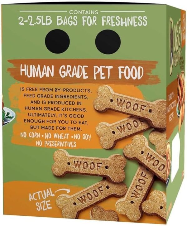 Turkey & Sweet Potato Dog Treat 5 LBS, 80 Fl Oz (Pack of 1) - Image 2