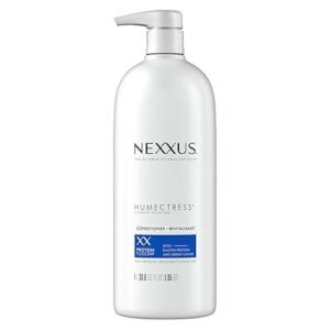 Nexxus Humectress Moisturizing Conditioner Ultimate Moisture for Dry Hair Moisturizing ProteinFusion with Elastin Protein and Green Caviar 33.8 oz