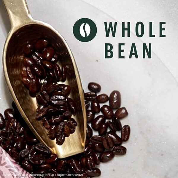 Starbucks Whole Bean Coffee, Dark Roast Coffee, Espresso Roast, 100% Arabica, 1 bag (18 oz) - Image 3
