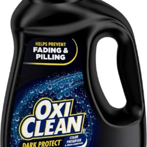 OxiClean Dark Protect Liquid Laundry Booster, Laundry Stain Remover for Clothes, 50 Fl Oz