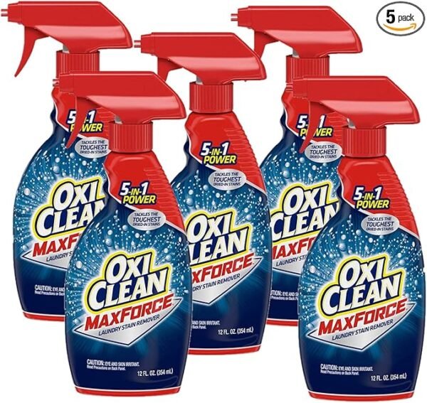OxiClean Max Force Spray - 12oz (Pack of 5)
