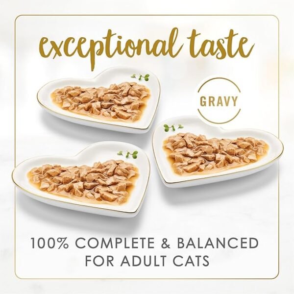 Purina Fancy Feast Gravy Lovers Poultry and Beef Grilled Gourmet Wet Cat Food Variety Pack - (30) 3 oz. Cans - Image 2
