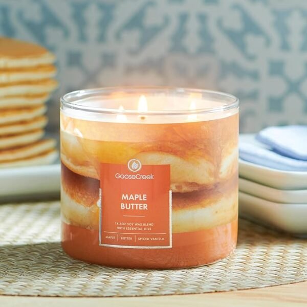 Maple Butter Large 3-Wick Candle - Image 2