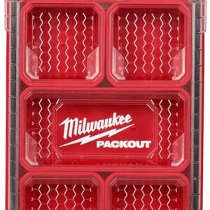For Milwaukee 48-22-8436 5-Compartment PACKOUT Compact Low-Profile Tool Organizer