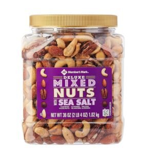 Member's Mark Deluxe Roasted Mixed Nuts With Sea Salt (34 Oz.)