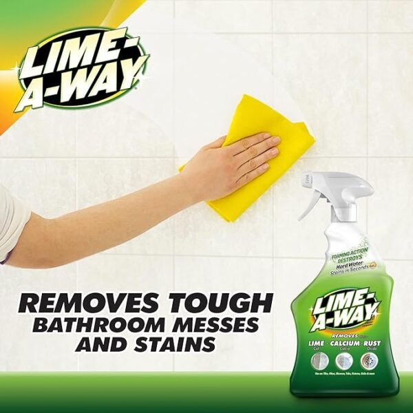 Lime-A-Way Bathroom Cleaner, 32 fl oz Bottle - Image 2