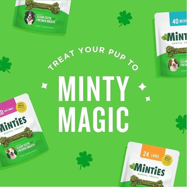 Minties Dental Chews for Dogs, 80 Coun - Image 3