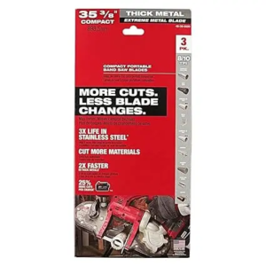 Milwaukee 48-39-0609 35-3/8" 8-10 TPI Extreme Thick Metal Bandsaw Blade