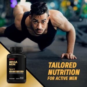 GNC Mega Men Sport Multivitamin | Performance, Muscle Function, and General Health